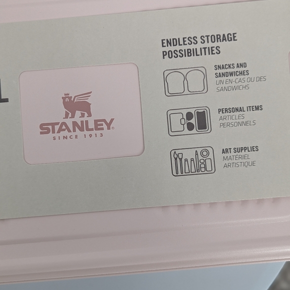 NEW Classic Legendary Useful Box 4.3 QT Rose Quartz Pink lunch stainless steel - Picture 5 of 10